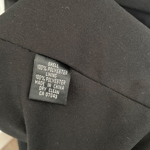 HOLIDAY PARTY ADRIANNA PAPPELL LITTLE BLACK DRESS BOATNECK RUFFLED COCKTAIL - Picture 9 of 9